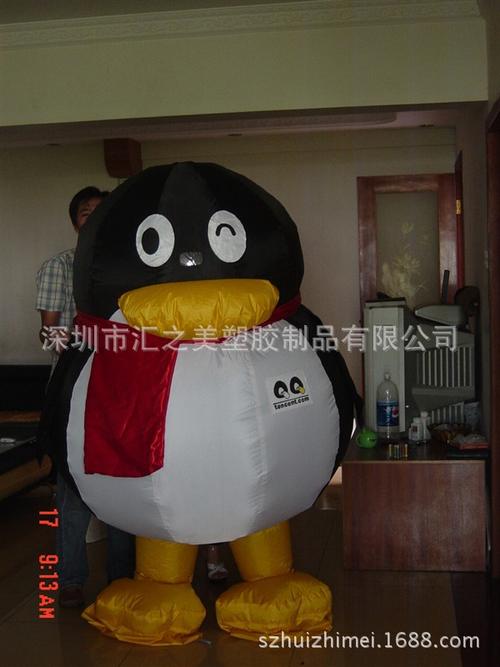 厂家供应充气卡通气模 充气行走气模 充气玩具 充气公仔